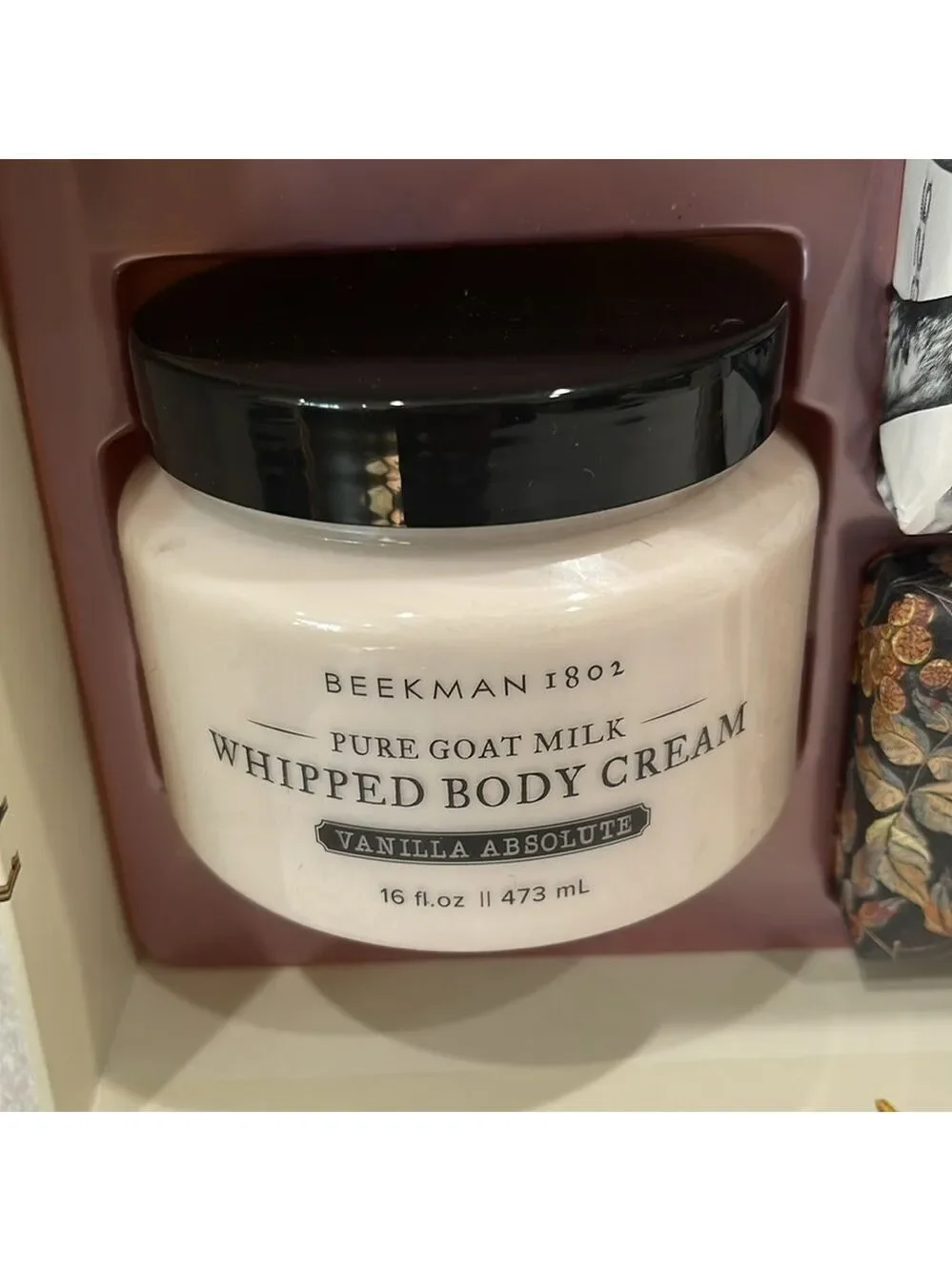 NIB Beekman 1802 Gift Set 6 PC Pure Goat Milk Body Cream Soap Bars Facial Bars